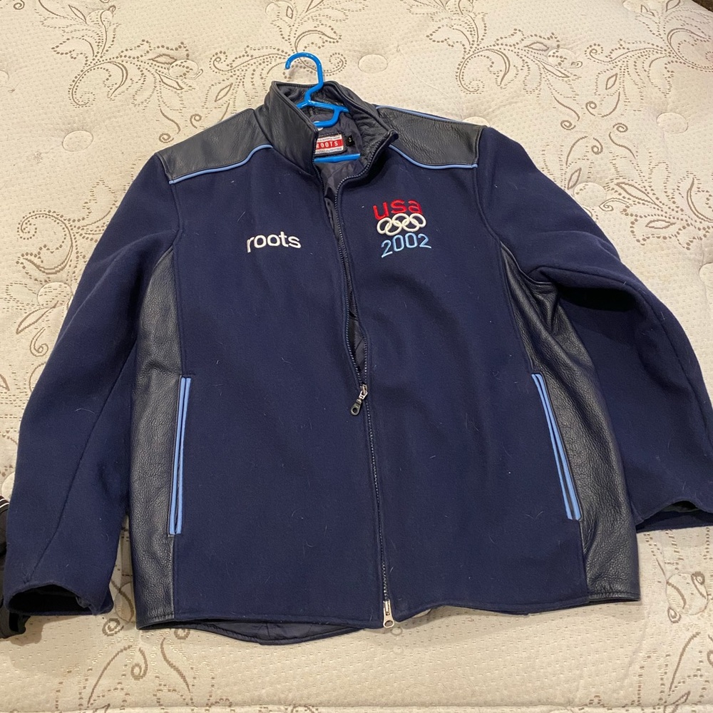 Roots official 2002 Olympic jacket size large